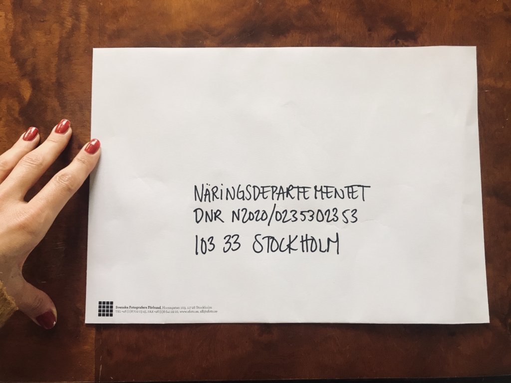 Remissvar gällande omsättningsstöd till enskilda näringsidkare