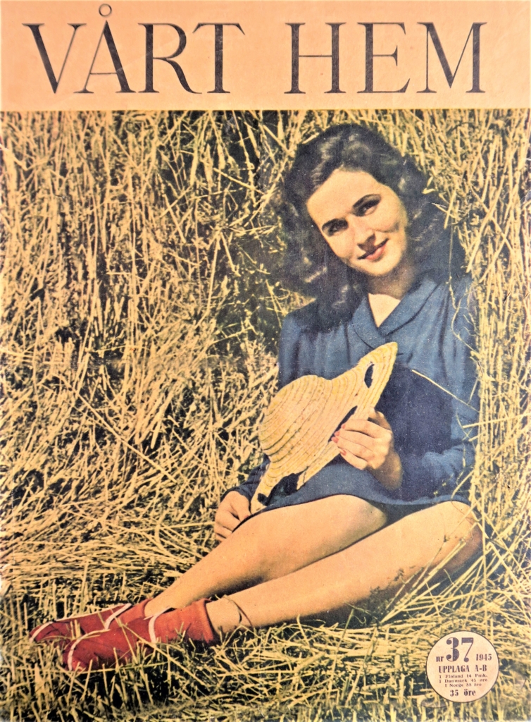 Kary H. Laschs första omslagsflicka