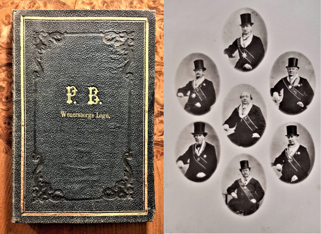 Ordensbröder i bild Anno 1868