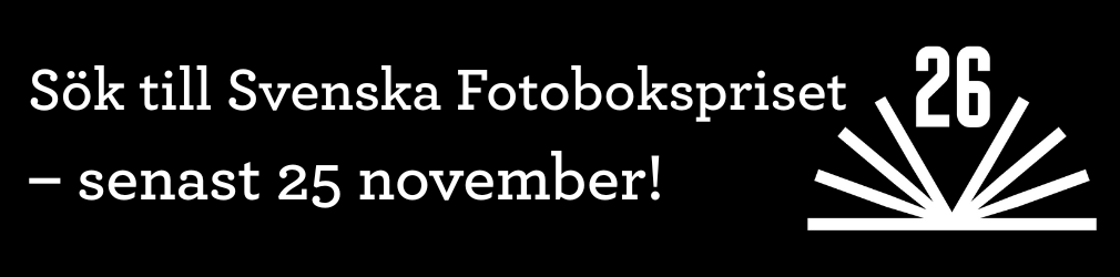 Svenska Fotobokspriset 2026