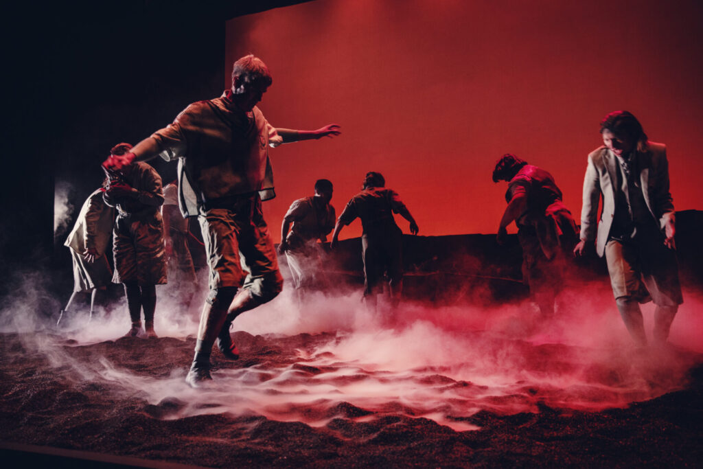 Allt ljus på scenen