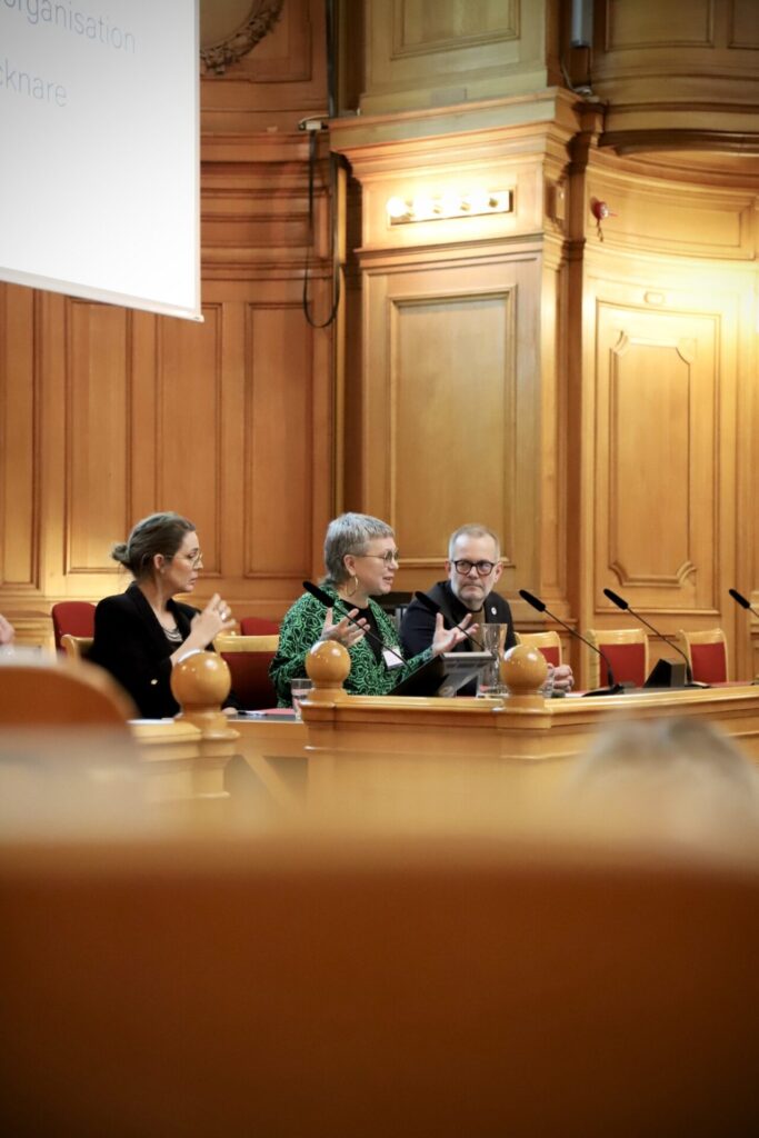 Bildens värde i fokus i Sveriges riksdag