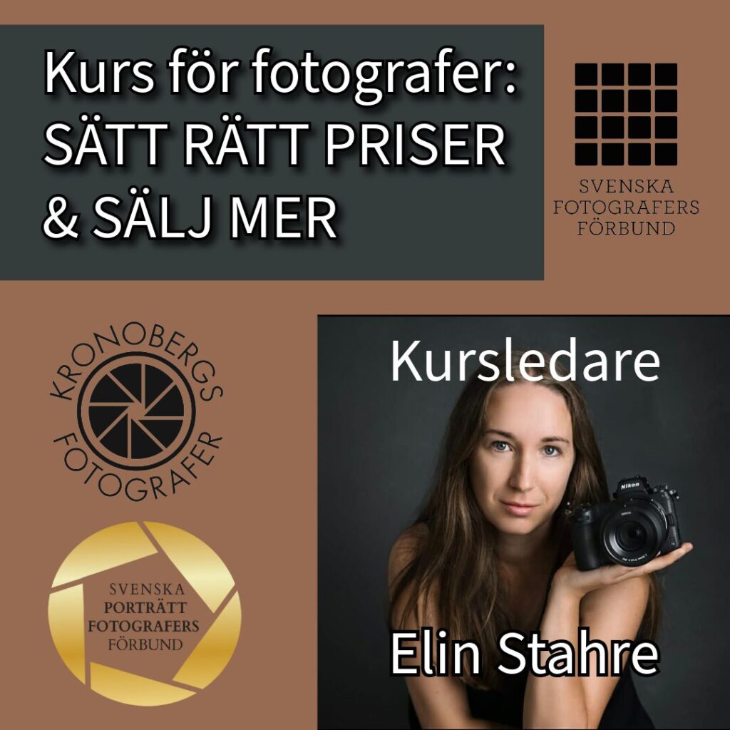 Vad kostar en fotografering? Lär dig sälja och prissätta!